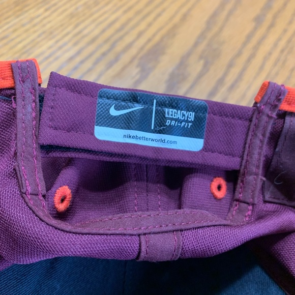 Nike Virginia Tech Hokies ball cap. - Picture 6 of 6